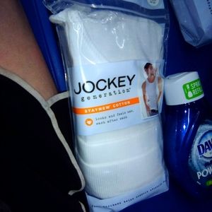 Jockey white tee shirts